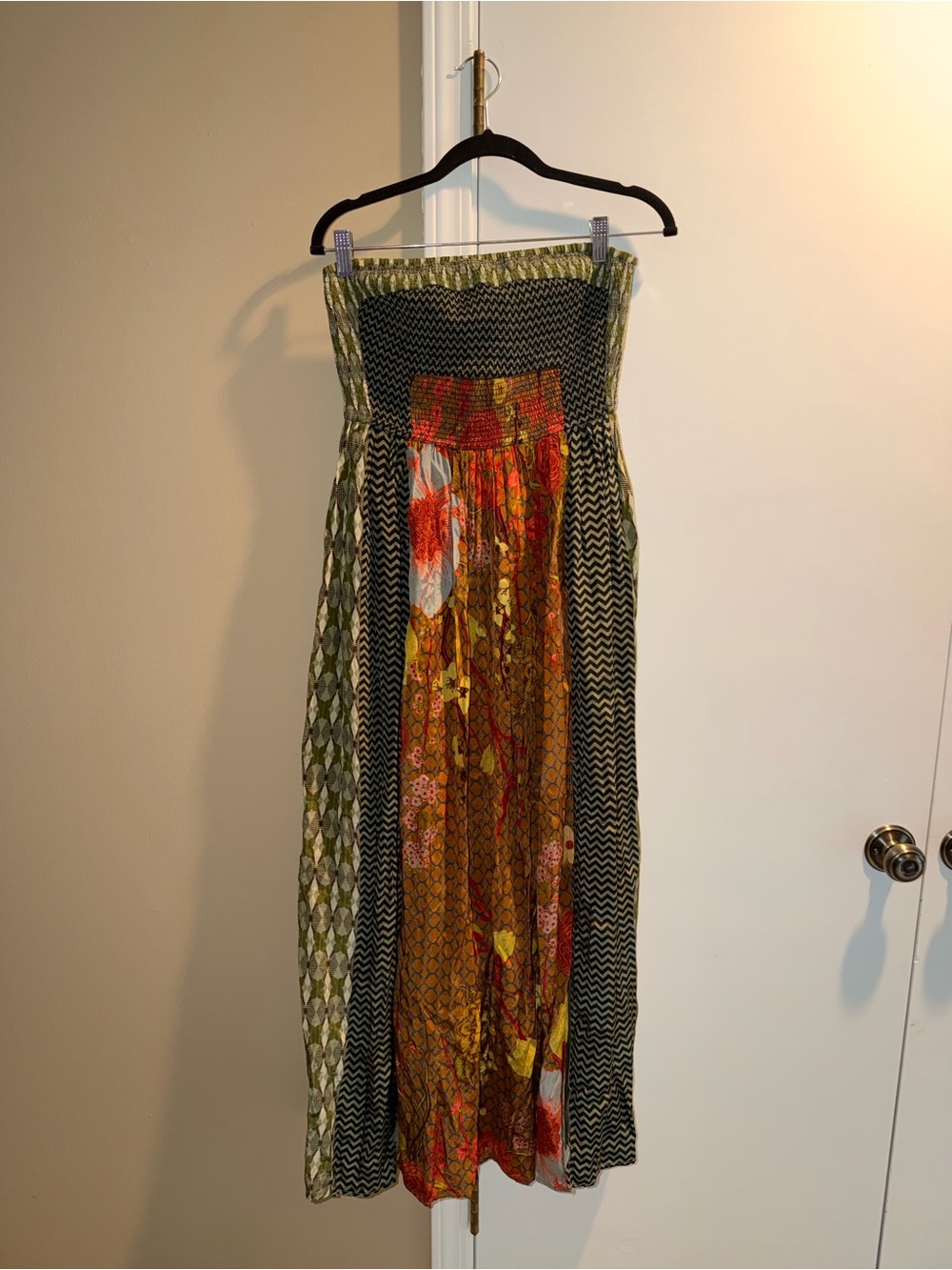 Siddhartha Bansal Sylvan Print Smocked Dress - Picture 3 of 13